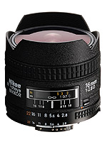 Nikon Nikkor AF 16 mm f/2.8D Fish Eye